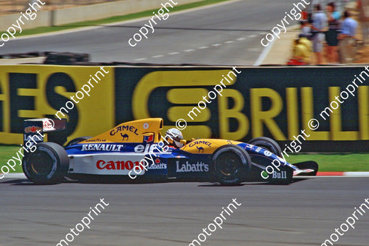 6 Riccardo Patrese Williams FW14B 07718 (Courtesy Roger Swan)(3)