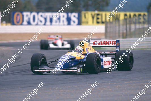 6 Riccardo Patrese Williams FW14B 07759 (courtesy Roger Swan) (11)