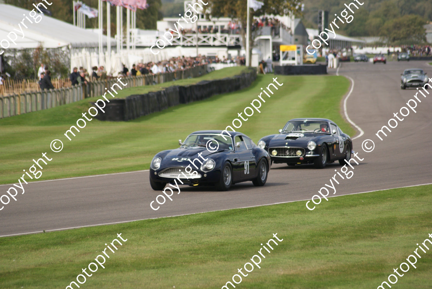 91 Matthew Draper, Marino Franchitti Aston Zagato 20 Ulrich Stippler Ferrari 250 GT SWB (28)
