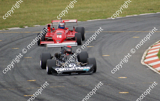 9 Fred Phillips Lola T460; 18 Barry Scott Ralt RT4 35