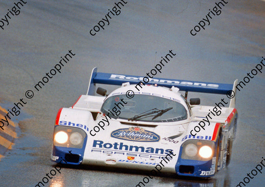 A4 1983 Castrol 1000 Jackie Ickx Jochen Mass Porsche 956