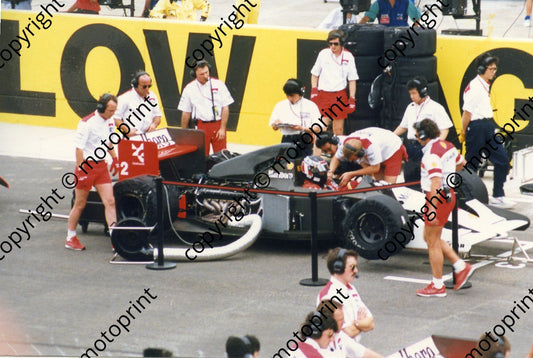 Berger MP4 6b bodywork off