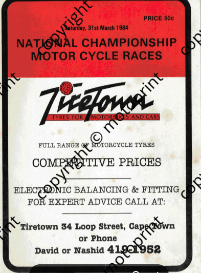 1984-03-31 National Championship - MC races (TM)