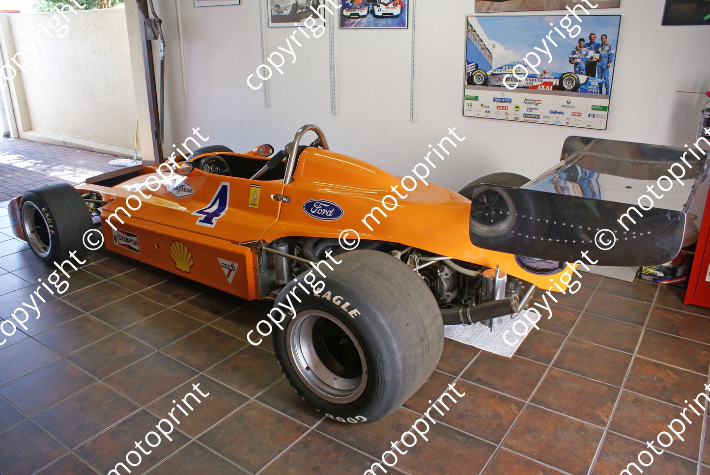 Chevron B29 chassis 15 ex Len Booysen 1976 ac Doug Brown restoration 2009