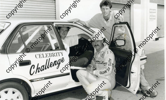 Clive Rice, Fanie de Villiers, in car Roy Pienaar 340