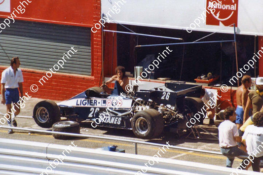 De Cesaris car 26 Ligier JS23