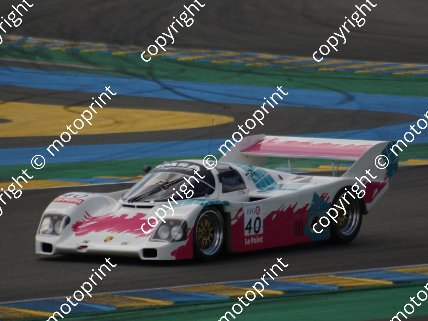 GP C 40 1987 Porsche 962 C Michel Lecourt, Raymond Narac race  (33)