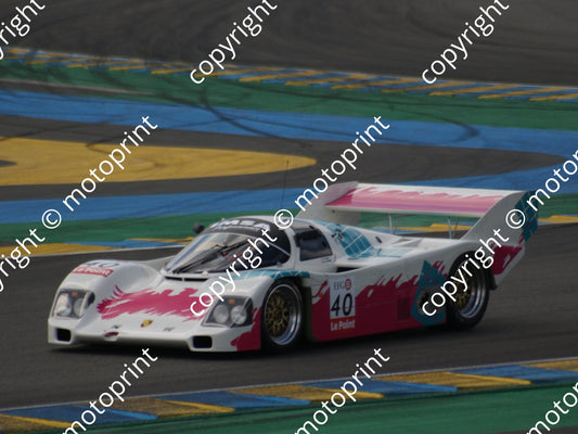 GP C 40 1987 Porsche 962 C Michel Lecourt, Raymond Narac race  (33)