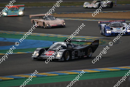 GP C 45 1990 Porsche 962C Pierre-Alain, Erwin France 23 1990 Nissan R90CK Katsu Kubota race  (18)
