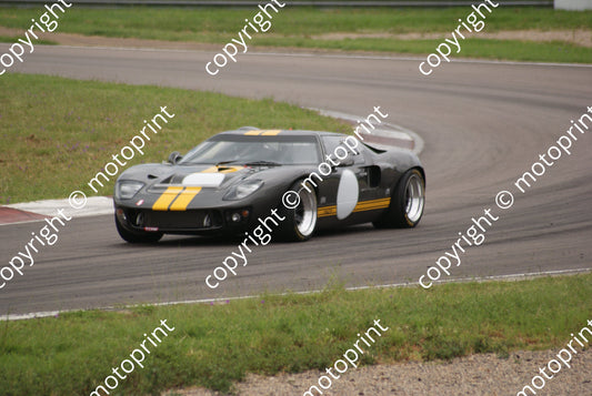 GT40 replica Dalais car practice 23 Jan