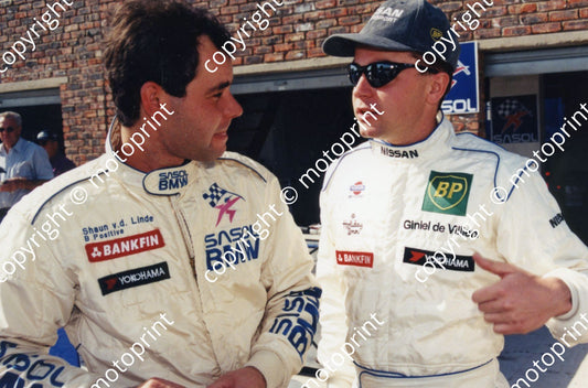 Giniel de Villiers (R) Shaun van der Linde (5)