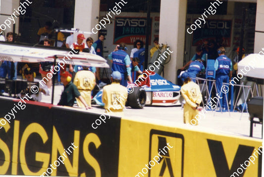 Gugelmin Jordan 192 leaving pits