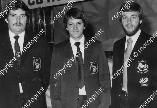 MC 1981 Honda CB1100R team Rod Gray, Mike Crawford, Dave Woolley 102