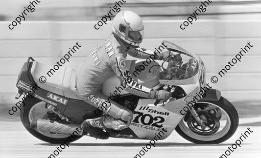 MC 1985 Aldo Scribante Heasman Shell Suzuki 137