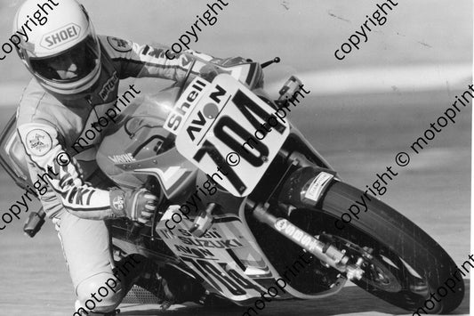 MC 1985 Avon SBK series Heasman Shell Suzuki 126