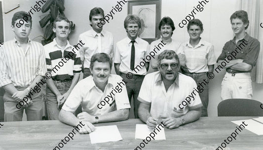 MC 1985 Kawasaki Team Green M Zuccaroli, V Kyle, N Koedooder, P Ford, C Spencer, G Thomas, W Doran 149