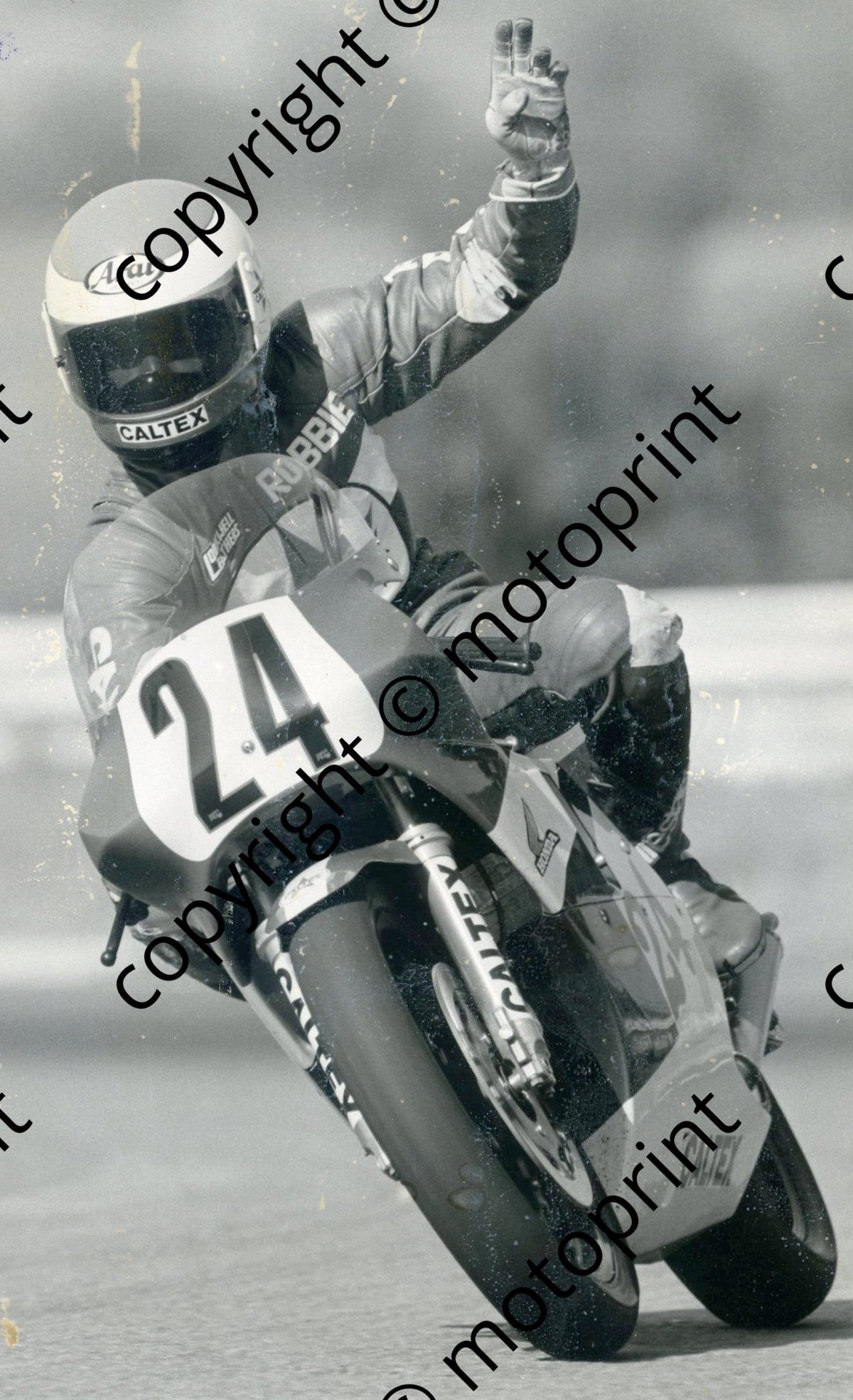 Gp Medium MC 1985 Kyalami 250 GP class Rob Petersen 175 – Motoprint