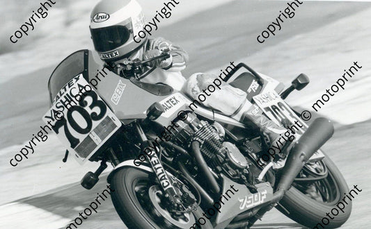 MC 1985 R Petersen Honda 209