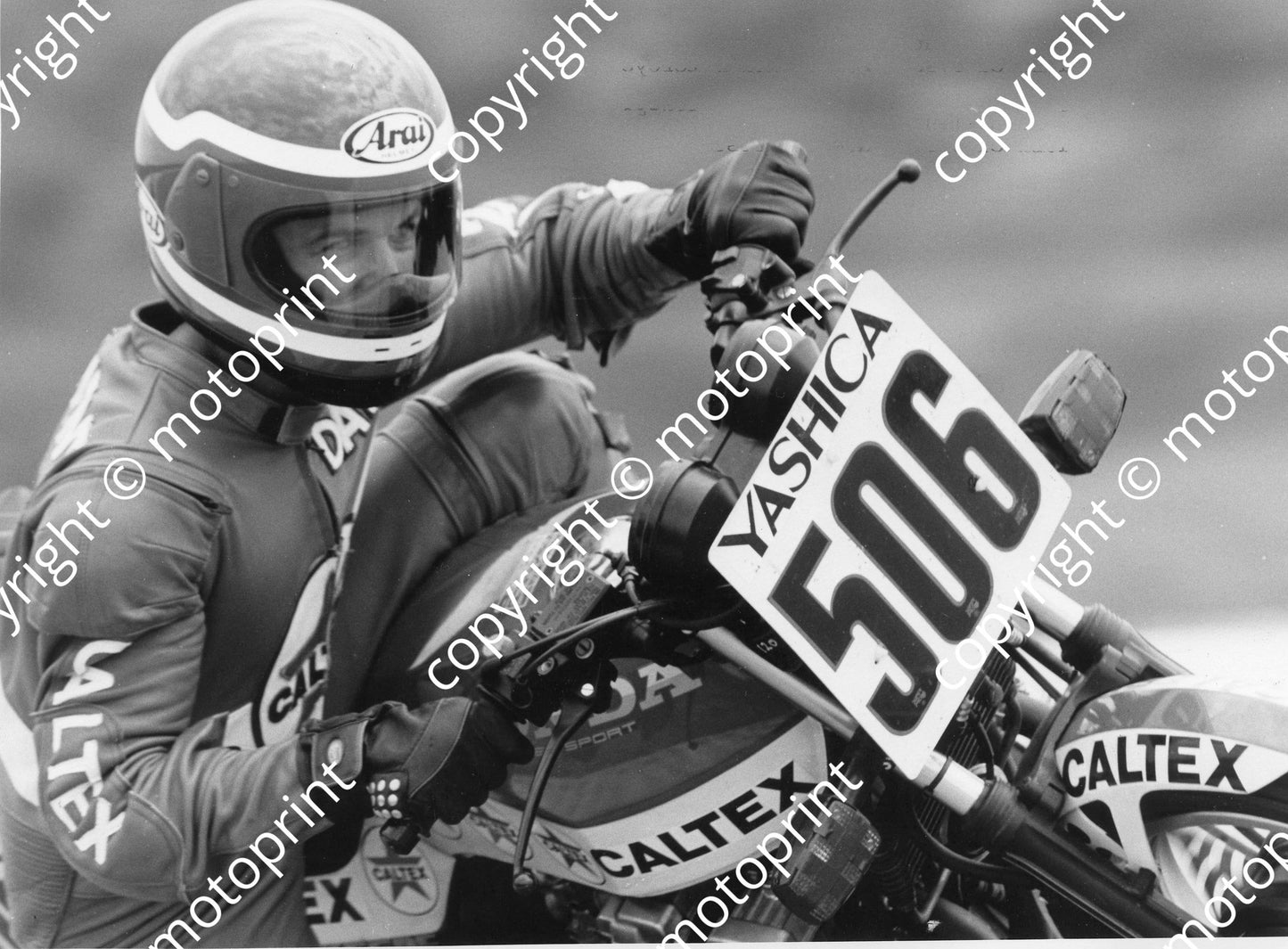MC 1985 Yashica series Dave Estment Honda 575 class 081