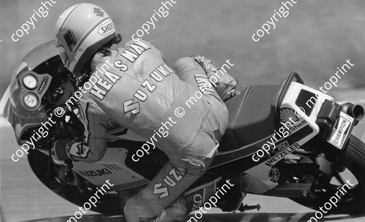 MC 1986 Heasman Shell Suzuki 750 class 123