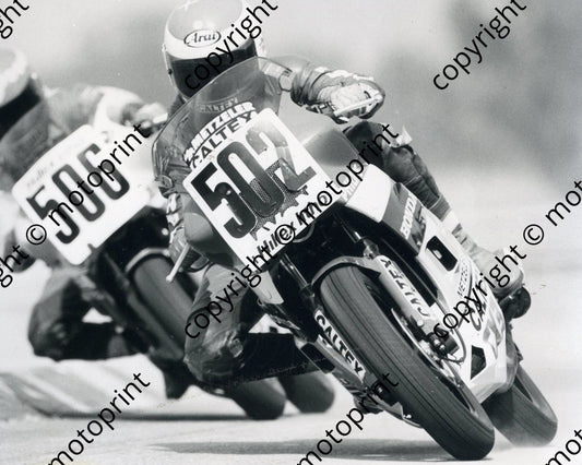 MC 1986 Hillex Litho Rob Petersen, Danny Bristol 575 class 181
