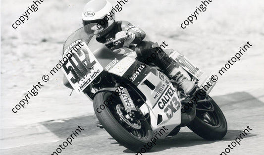 MC 1986 Kyalami Yellow Pages Challenge R petersen Honda NS400 199