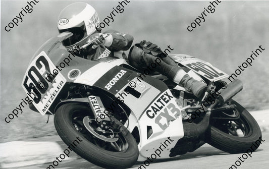 MC 1986 Rob Petersen Caltex Honda 171