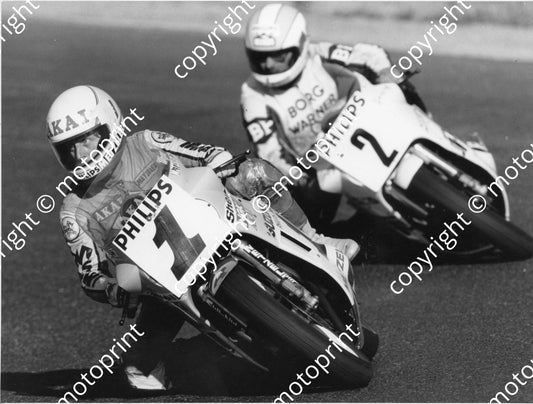 MC 1988 Killarney  Philips Tracer Heasman winning from Rod Gray Suzuki_s 138