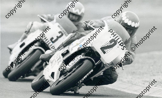 MC 1988 Philips Tracer Danny leads brother Warren Bristol 600 class 030