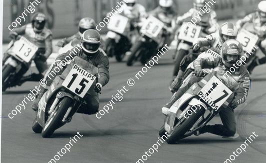 MC 1988 Philips Tracer T Crooks Winston Yamaha, C Spencer Townsend Plant Yamaha 028