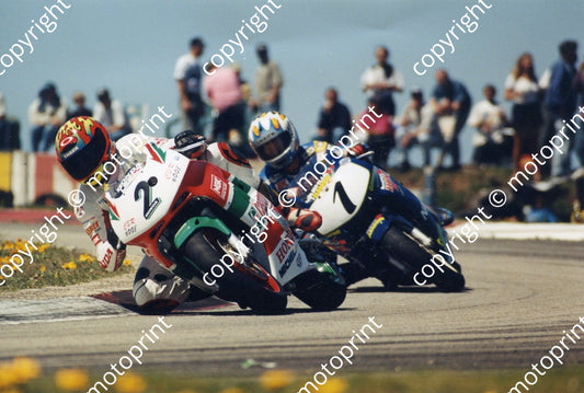 MC 1998 Aldo Scribante Greg Dreyer Castrol Honda; Russell Wood Nashua Honda 055