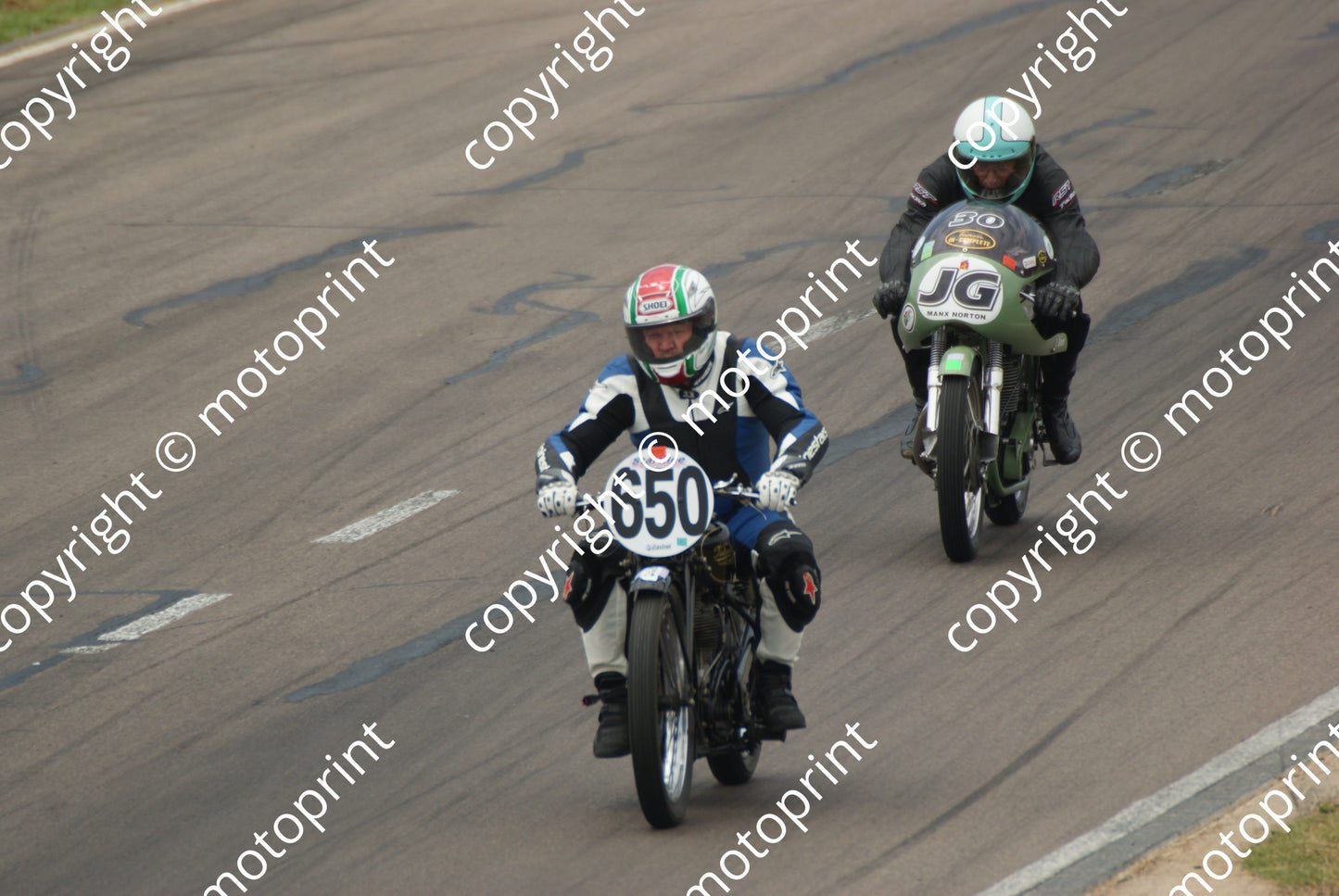 MC JG Guthrie Norton 650 vd Walt Velocette 29 Jan Zwartkops  (171)