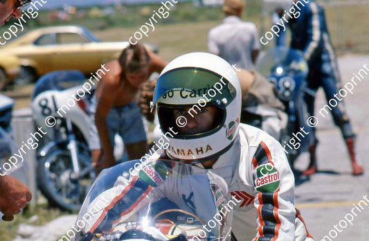 MC Kevin Hellyer pre race paddock