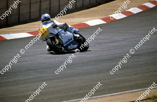 MC Klaus Klein Suzuki per programme check Roth spare bike
