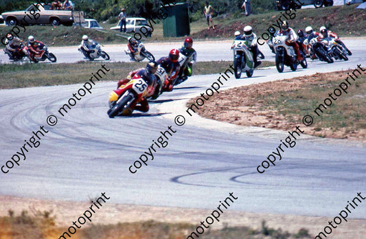 MC Scribante circa 1976 Zeeman leads 1st lap