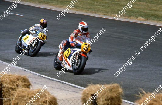 MC Spencer Honda, Reggiani Suzuki 1