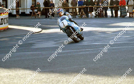 MC Stan Woods 750 Suzuki at Parliament Square