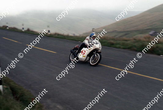 MC Tony Jefferies check bike