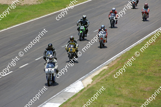 MC Trident Boswell, Guzzi McAdam, Ducati Barnes, Kawasaki Louw  DSC02448