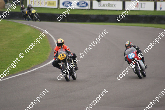 MC 20 Ducati 350 Griffiths Potter 15 Manx Norton Keith Bush James Haydon (4)