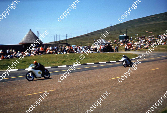 MC DW Smith and Billie Andersson AJSs check