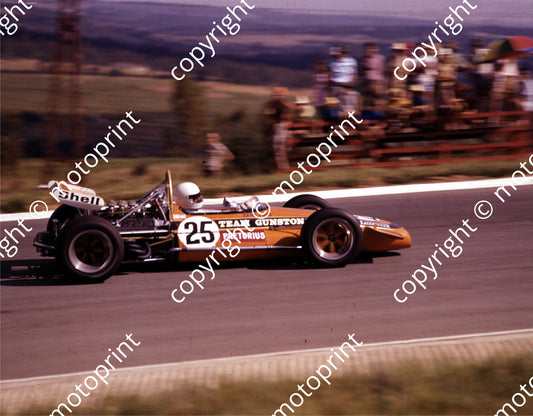 NOTE TIF 1971 SA GP Pretorius  Brabham BT26 ex Frank Williams retired lap 22 2 ed