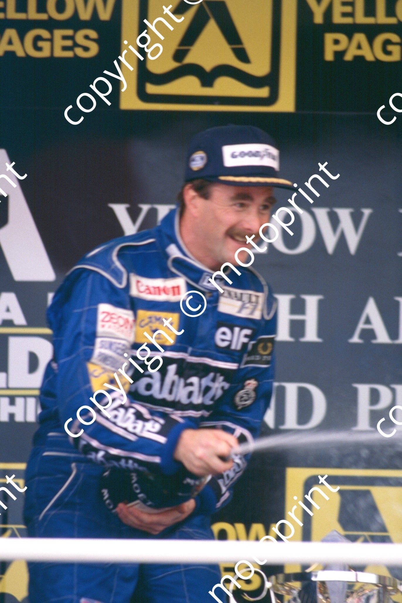 Nigel Mansell winner  07759 (no sale, contact website for quote on bigger MB version and prints A3 and larger) (30)