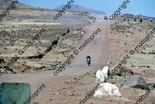 OR Rocky roads into Roma control, note horsemen