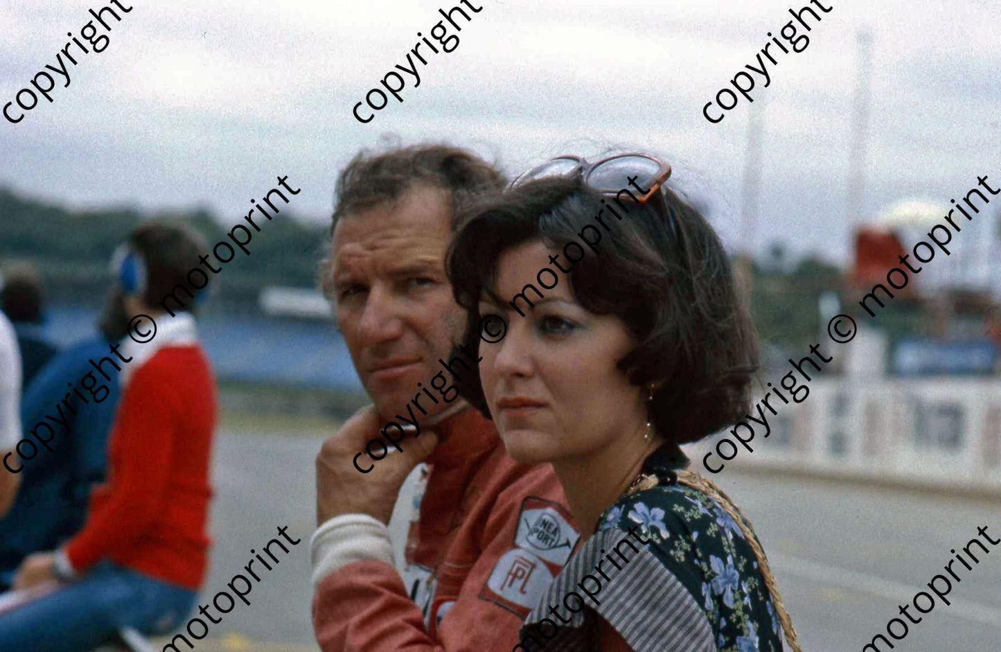 P Brambilla and lady portrait