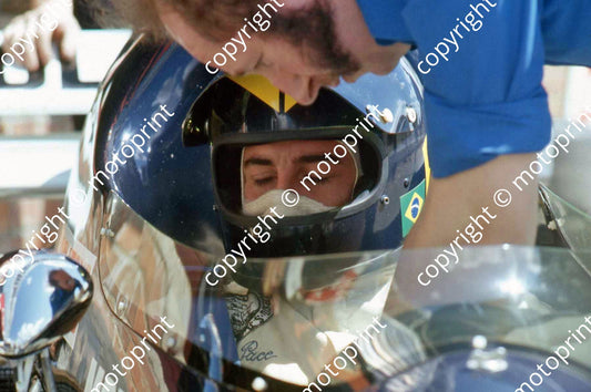 P Carlos Pace ready to go Williams Politoys March 721