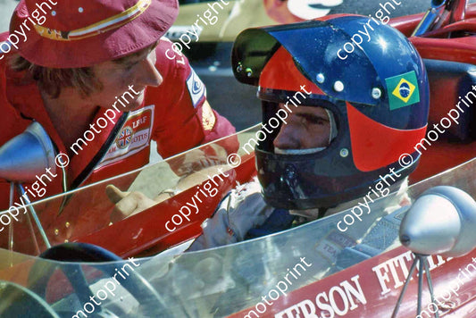 P Emerson Fittipaldi ready to go
