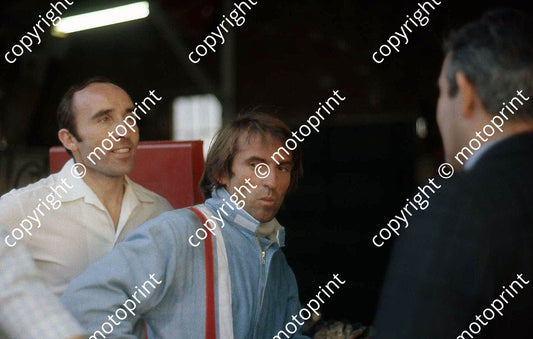 P Frank Williams Laffite in pits