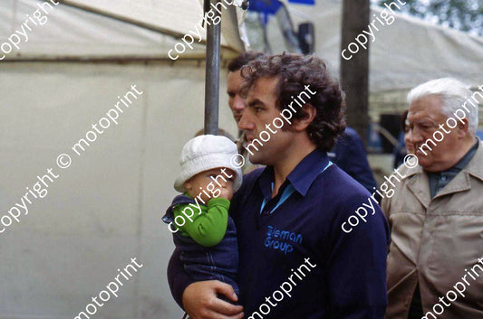 P Henton with baby