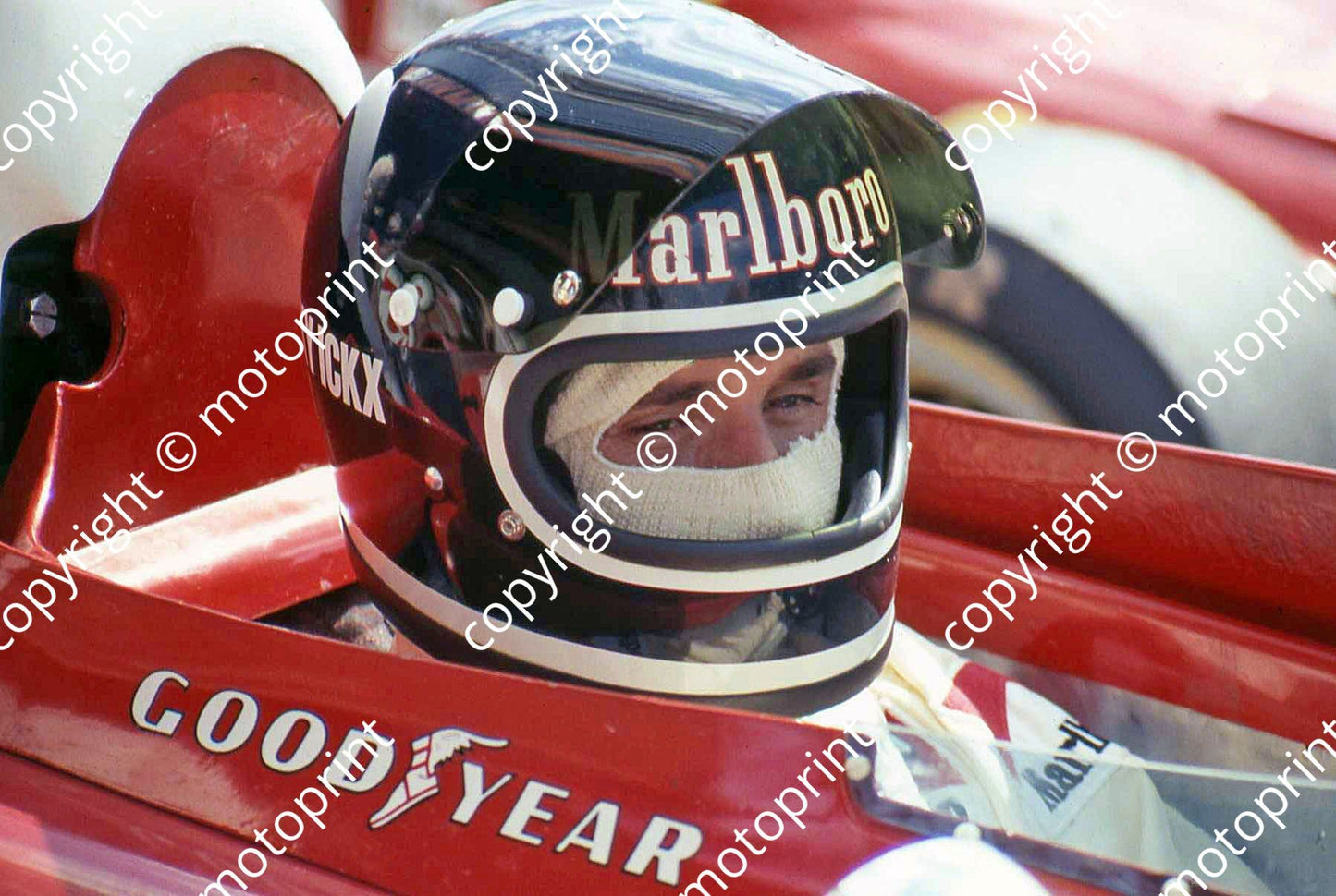 P Ickx Ferrari 312B2 ready to go